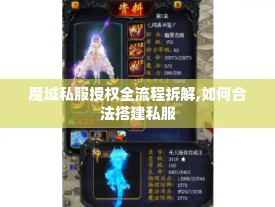 魔域私服授权全流程拆解,如何合法搭建私服 魔域私服授权全流程拆解,如何合法搭建私服