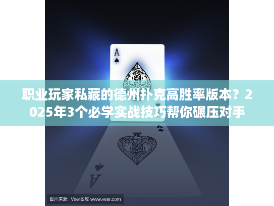 职业玩家私藏的德州扑克高胜率版本?2025年3个必学实战技巧帮你碾压对手 职业玩家私藏的德州扑克高胜率版本?2025年3个必学实战技巧帮你碾压对手