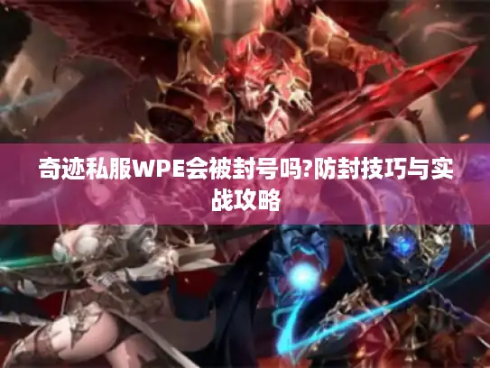 奇迹私服WPE会被封号吗?防封技巧与实战攻略