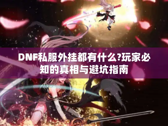 DNF私服外挂都有什么?玩家必知的真相与避坑指南