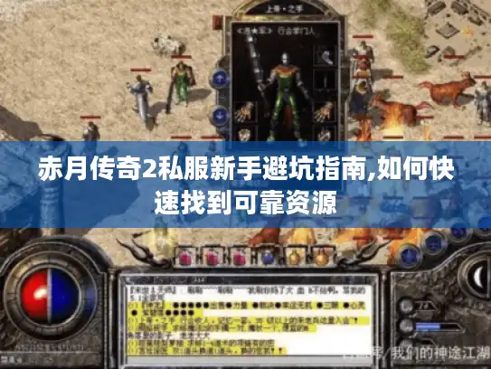 赤月传奇2私服新手避坑指南,如何快速找到可靠资源
