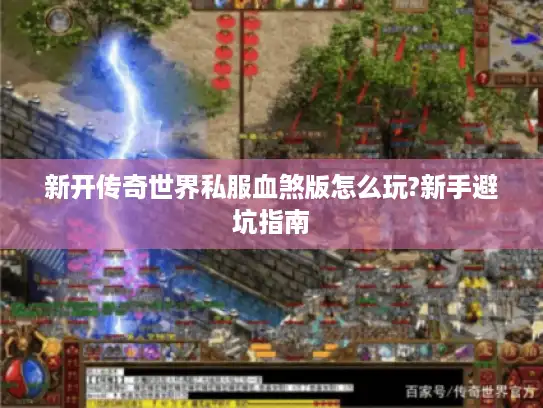 新开传奇世界私服血煞版怎么玩?新手避坑指南