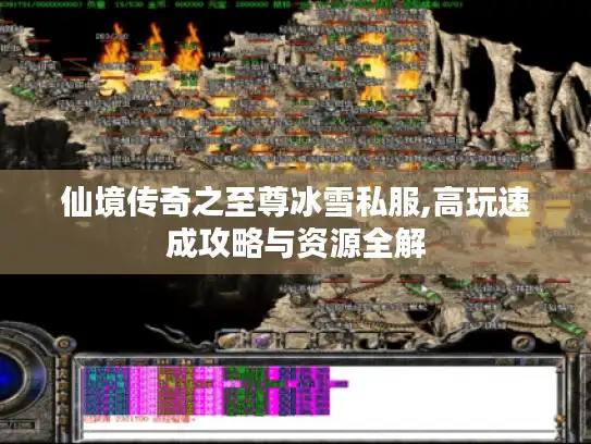 仙境传奇之至尊冰雪私服,高玩速成攻略与资源全解