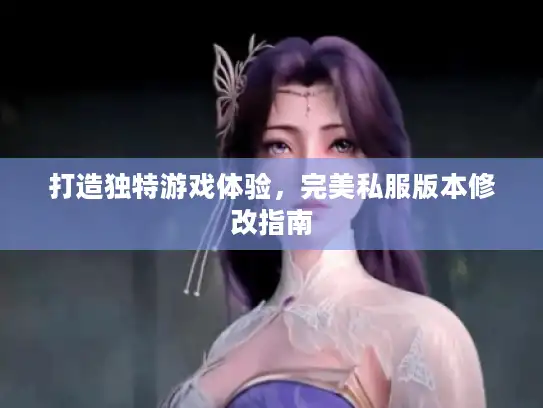 打造独特游戏体验,完美私服版本修改指南 打造独特游戏体验,完美私服版本修改指南