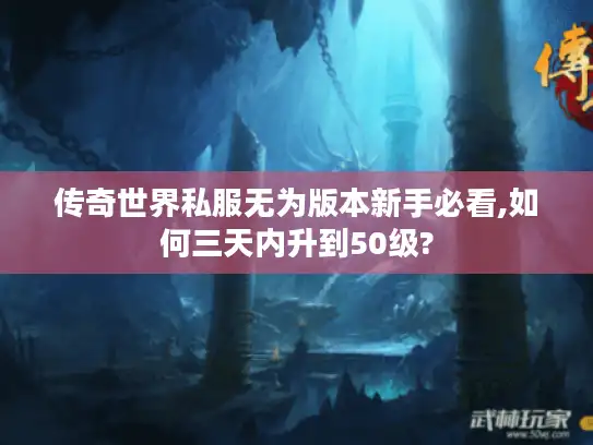 传奇世界私服无为版本新手必看,如何三天内升到50级?