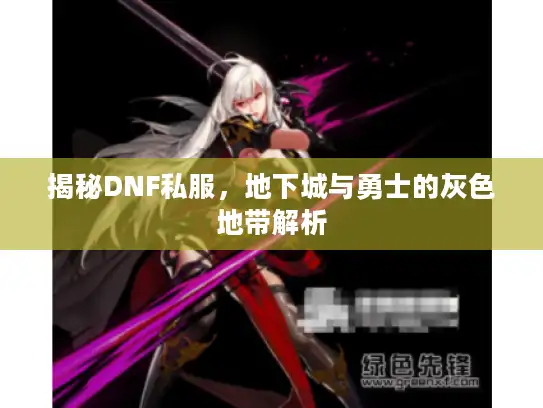 揭秘DNF私服，地下城与勇士的灰色地带解析