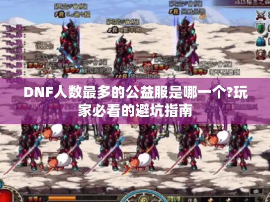DNF人数最多的公益服是哪一个?玩家必看的避坑指南