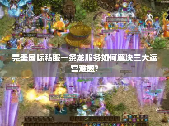 完美国际私服一条龙服务如何解决三大运营难题? 完美国际私服一条龙服务如何解决三大运营难题?