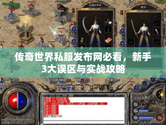 传奇世界私服发布网必看，新手3大误区与实战攻略