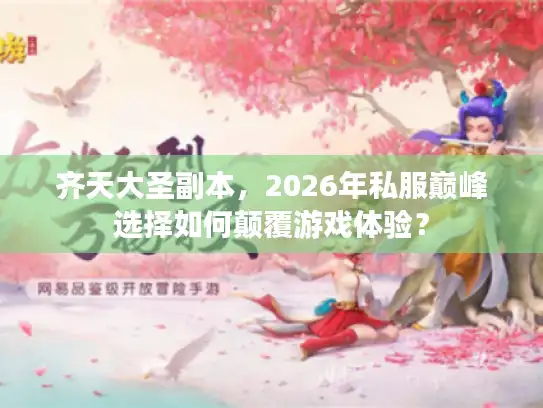 齐天大圣副本，2026年私服巅峰选择如何颠覆游戏体验？