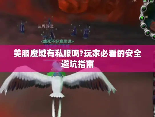 美服魔域有私服吗?玩家必看的安全避坑指南