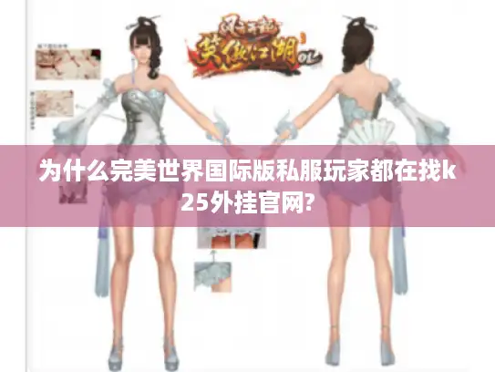 为什么完美世界国际版私服玩家都在找k25外挂官网?