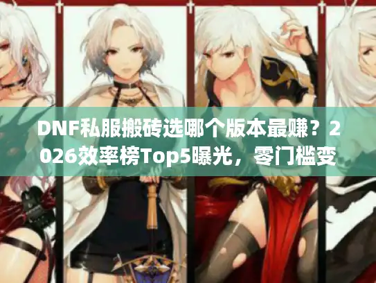 DNF私服搬砖选哪个版本最赚？2026效率榜Top5曝光，零门槛变现攻略在此