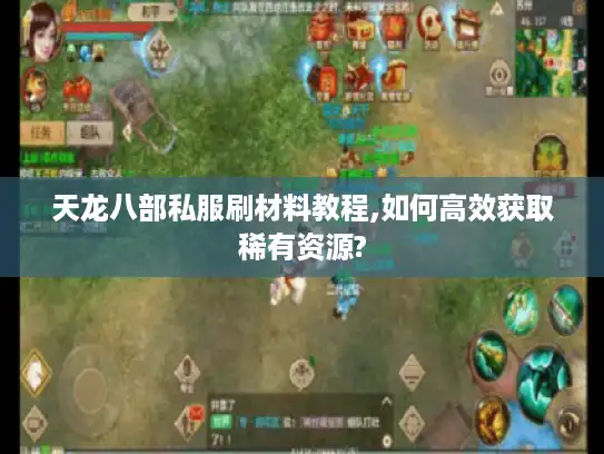 天龙八部私服刷材料教程,如何高效获取稀有资源?