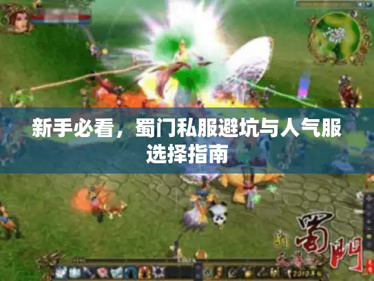 新手必看，蜀门私服避坑与人气服选择指南