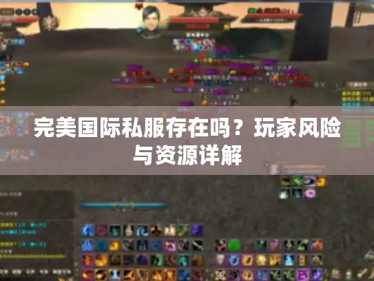 完美国际私服存在吗?玩家风险与资源详解 完美国际私服存在吗?玩家风险与资源详解