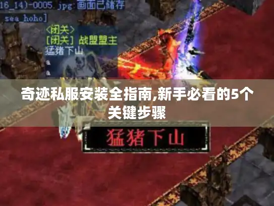 奇迹私服安装全指南,新手必看的5个关键步骤