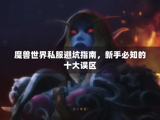 魔兽世界私服避坑指南，新手必知的十大误区