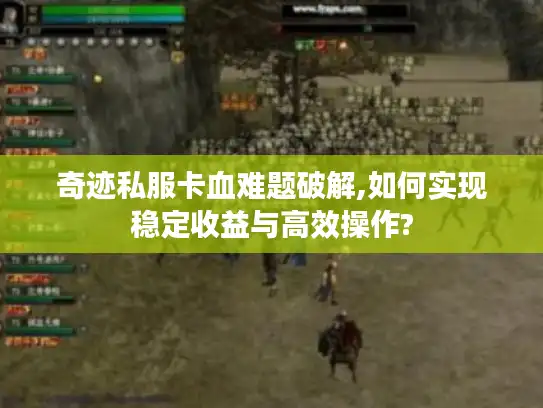 奇迹私服卡血难题破解,如何实现稳定收益与高效操作?