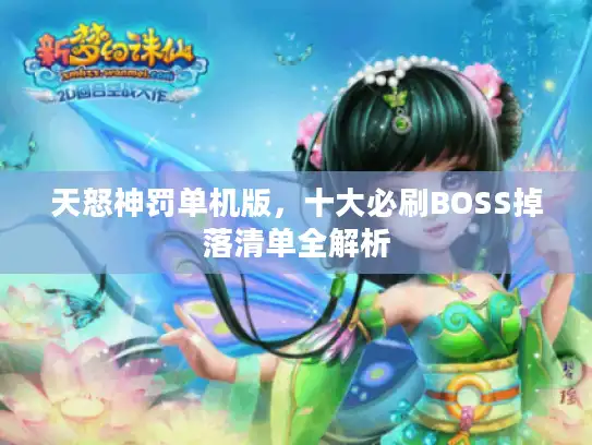 天怒神罚单机版,十大必刷BOSS掉落清单全解析 天怒神罚单机版,十大必刷BOSS掉落清单全解析
