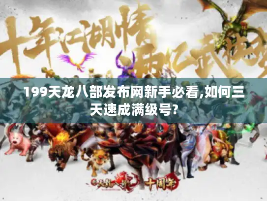 199天龙八部发布网新手必看,如何三天速成满级号?
