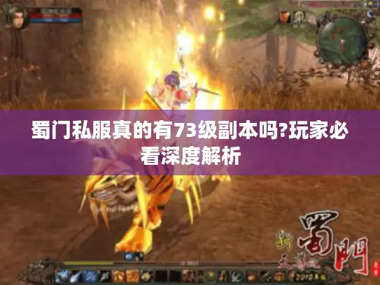 蜀门私服真的有73级副本吗?玩家必看深度解析 蜀门私服真的有73级副本吗?玩家必看深度解析