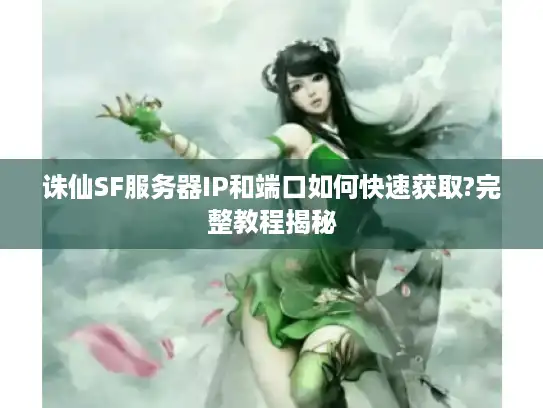 诛仙SF服务器IP和端口如何快速获取?完整教程揭秘