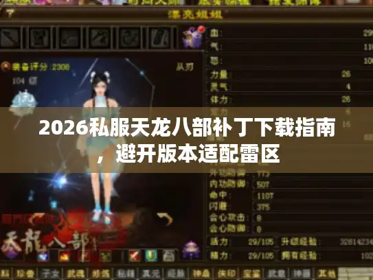 2026私服天龙八部补丁下载指南，避开版本适配雷区