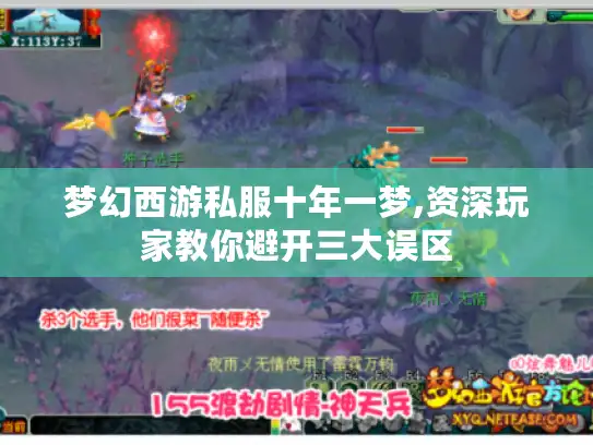 梦幻西游私服十年一梦,资深玩家教你避开三大误区