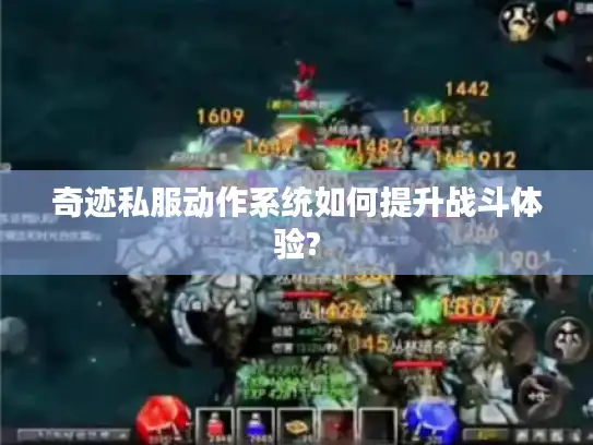 奇迹私服动作系统如何提升战斗体验?