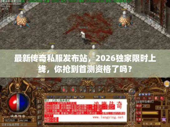 最新传奇私服发布站，2026独家限时上线，你抢到首测资格了吗？