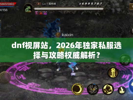 dnf视屏站，2026年独家私服选择与攻略权威解析？