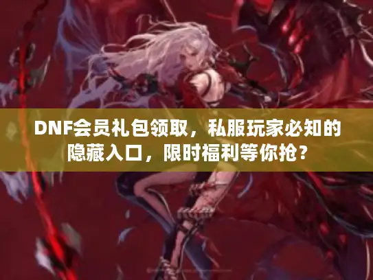 DNF会员礼包领取，私服玩家必知的隐藏入口，限时福利等你抢？