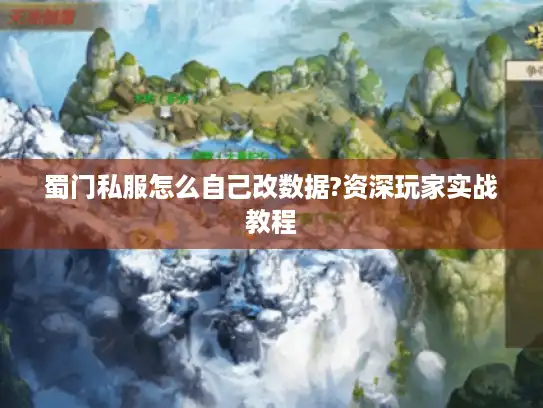 蜀门私服怎么自己改数据?资深玩家实战教程 蜀门私服怎么自己改数据?资深玩家实战教程