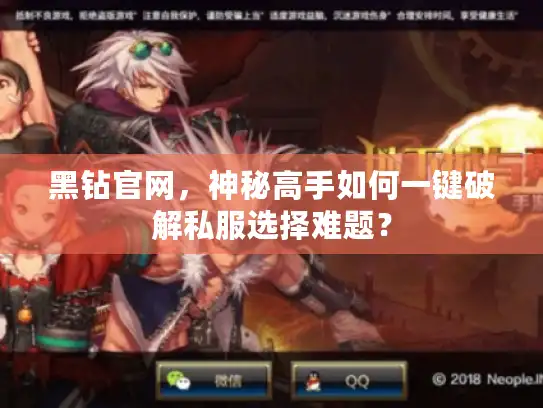 黑钻官网，神秘高手如何一键破解私服选择难题？