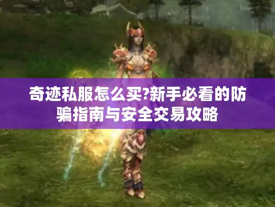 奇迹私服怎么买?新手必看的防骗指南与安全交易攻略