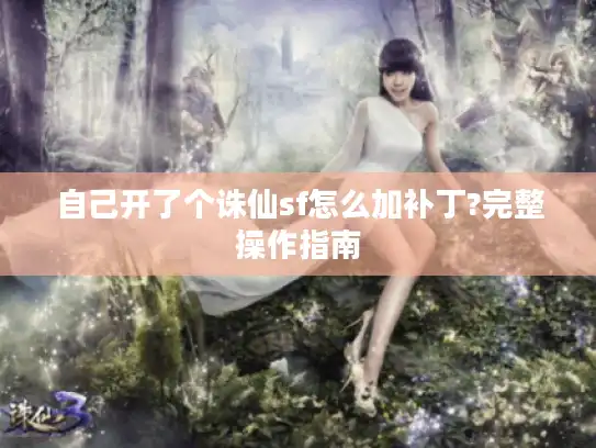 自己开了个诛仙sf怎么加补丁?完整操作指南