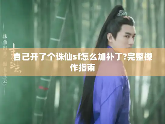 自己开了个诛仙sf怎么加补丁?完整操作指南