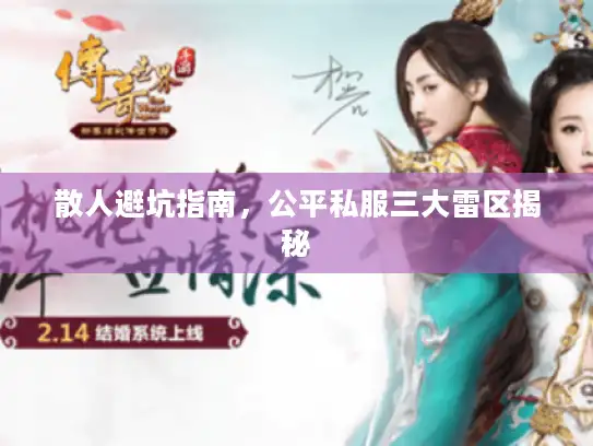 散人避坑指南，公平私服三大雷区揭秘