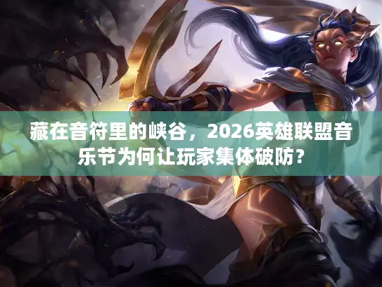 藏在音符里的峡谷，2026英雄联盟音乐节为何让玩家集体破防？