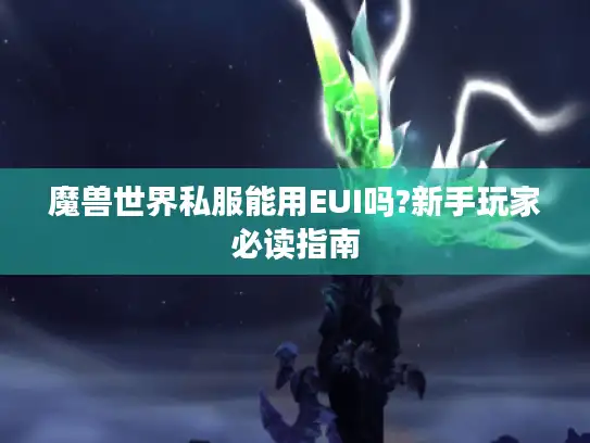 魔兽世界私服能用EUI吗?新手玩家必读指南 魔兽世界私服能用EUI吗?新手玩家必读指南