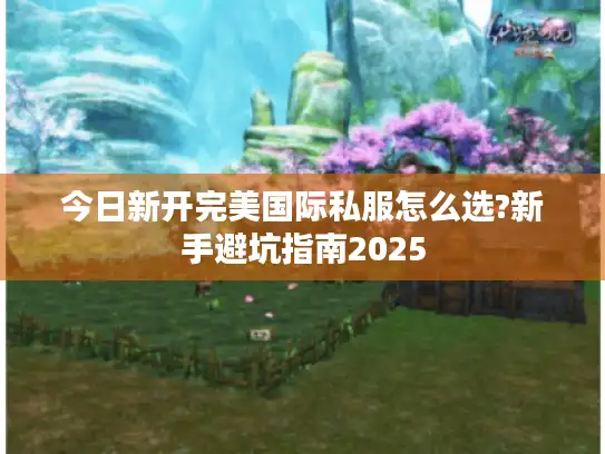 今日新开完美国际私服怎么选?新手避坑指南2025 今日新开完美国际私服怎么选?新手避坑指南2025