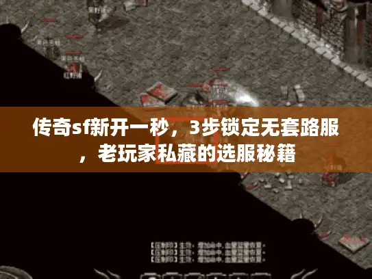 传奇sf新开一秒，3步锁定无套路服，老玩家私藏的选服秘籍