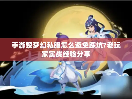 手游黎梦幻私服怎么避免踩坑?老玩家实战经验分享