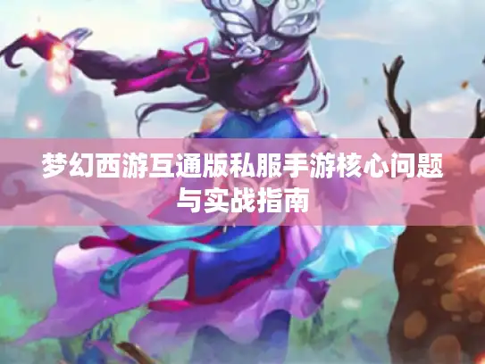 梦幻西游互通版私服手游核心问题与实战指南