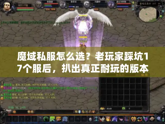 魔域私服怎么选?老玩家踩坑17个服后,扒出真正耐玩的版本 魔域私服怎么选?老玩家踩坑17个服后,扒出真正耐玩的版本