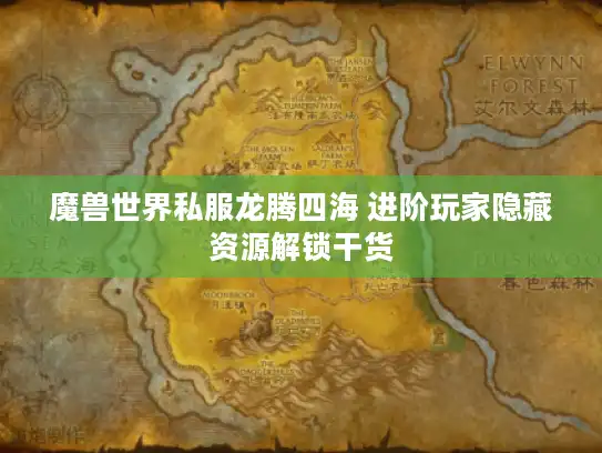 魔兽世界私服龙腾四海 进阶玩家隐藏资源解锁干货