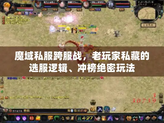 魔域私服跨服战，老玩家私藏的选服逻辑、冲榜绝密玩法