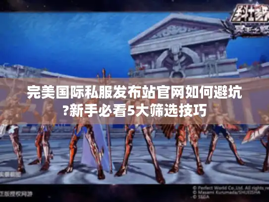 完美国际私服发布站官网如何避坑?新手必看5大筛选技巧