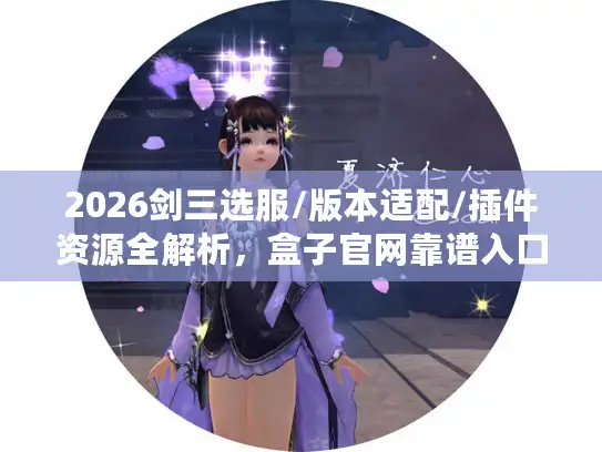 2026剑三选服/版本适配/插件资源全解析，盒子官网靠谱入口在哪？